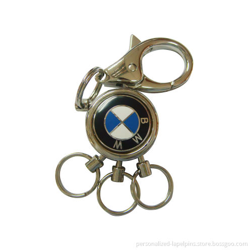 Bmw Metal Keychains / Keyring With Branded Car Logo And Multi Rings